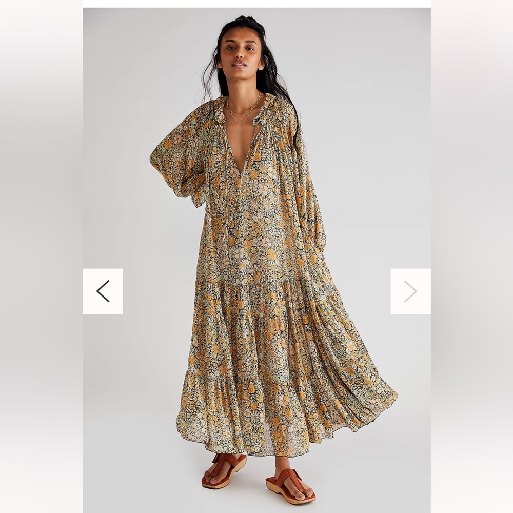 Free People-Feeling Groovy Maxi Dress